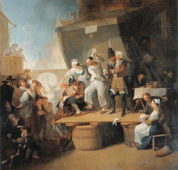 Franz Anton Maulbertsch Der Quacksalber oil painting image